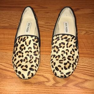 Leopard loafers